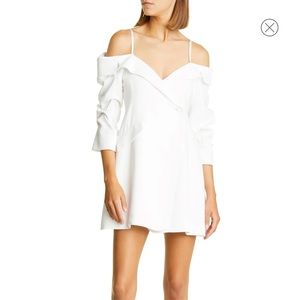 Cinq a Sept Simone off the shoulder mini dress